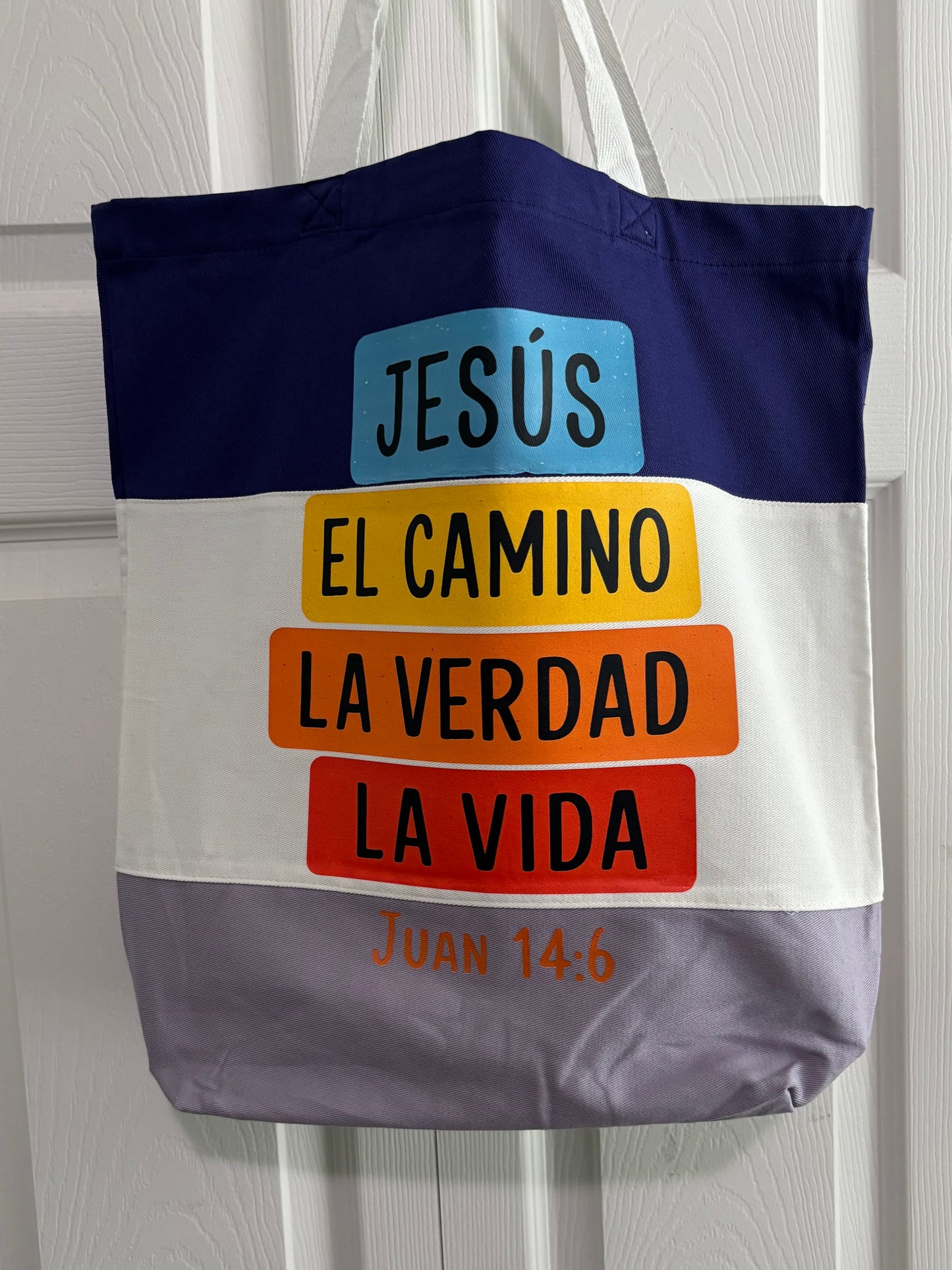 Tote Bag "El camino, la verdad, la vida"