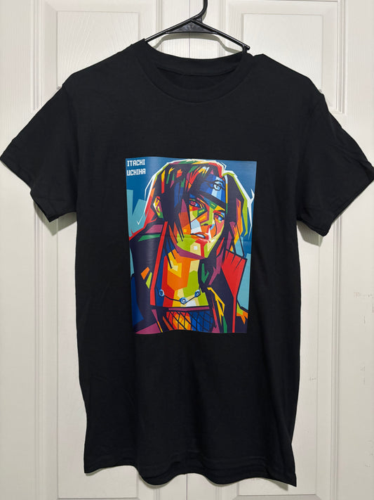 Black t-shirt Itachi Uchiha